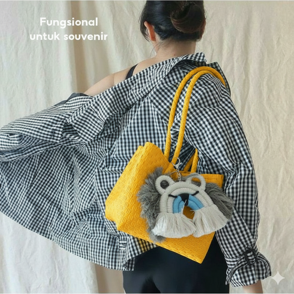 Tas Anyaman Plastik Arsyila Tas Anyam