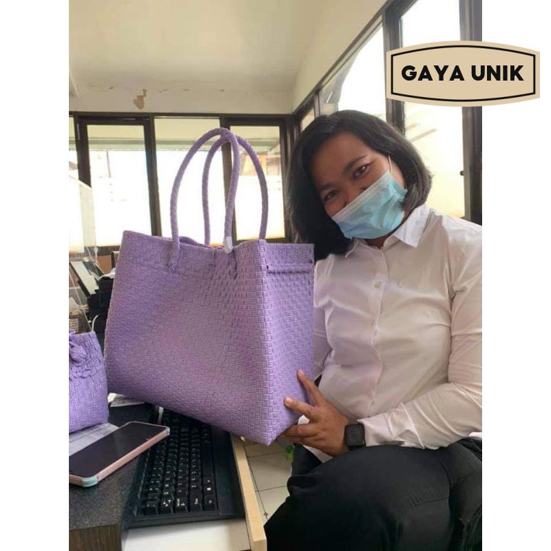 Tas Anyaman Motif Unik Arsyila Tas Anyam